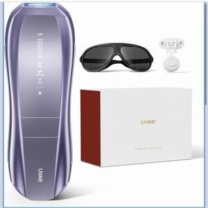 Ulike Laser Hair Removal Air 10 IPL Hair Removal Kit for Women and Men (Purple)